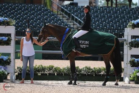 Ali Wolff and Artemis in their winning presentation (Photo: ©Sportfot)