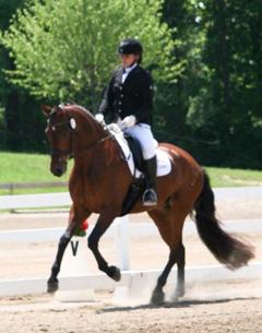 Andrea Landis and Brioso HGF