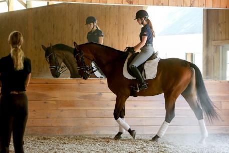 Training with Heather Blitz at Cutler Farm. Photo: Katrina Hajagos