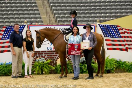 Marshall & Sterling/USEF Pony Medal Reserve Champion Natalie Jayne