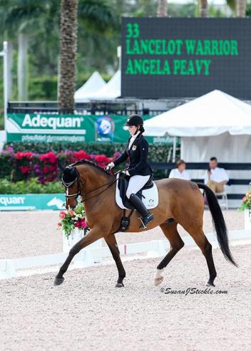 Angela Peavy and Lancelot Warrior