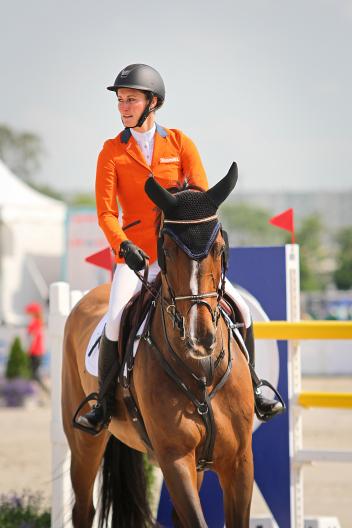 Aniek Poels (NED) riding Athene