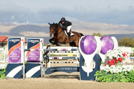 Alex ridden by Audrey Coulter (USA).