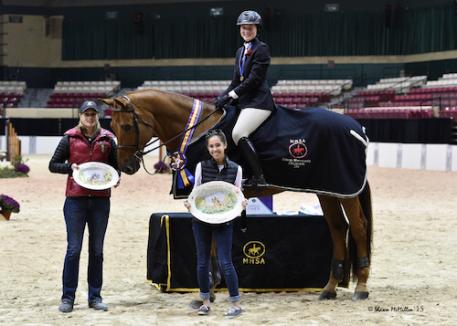 Devan Graham and Sandro Sky in their winning presentation. 