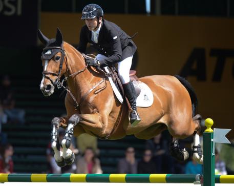Eric Lamaze and Fine Lady. 