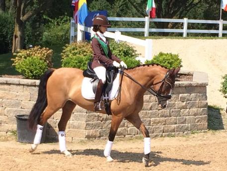 Hannah Neimy sixth overall at the USEF Dressage Seat Medal Finals