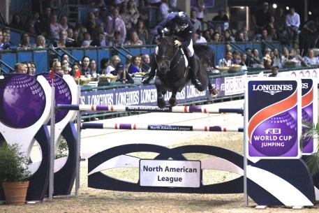 Jack Towell riding Lucifer