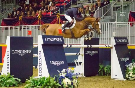 Kent Farrington (USA) and Creedance, second place in the qualifier of this exciting league. 