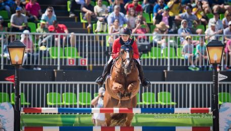 Lucy Davis and Barron, rio olympics 2016