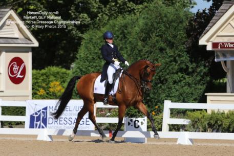 Katie Riley and Toy Story the Markel/USEF Developing Horse Championships 