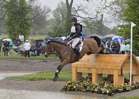 Maya Black (USA) rides Doesn't Play Fair during the cross country phase of the 2016 Rolex Kentucky Three Day Event, Presented by Land Rover.