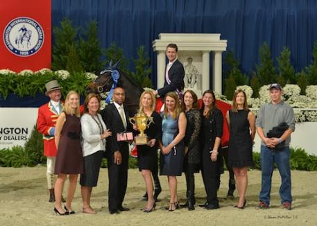 Mclain Ward, winner of the 25,000 President's Cup Grand Prix at the  2014 Washington International Horse Show will return this year to defend his title.