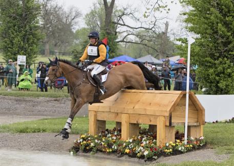 Phillip Dutton (USA) rides Fernhill Fugitive during the cross country phase of the 2016 Rolex Kentucky Three Day Event, Presented by Land Rover.