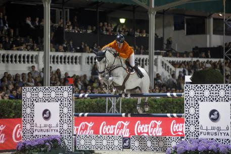 Gerco Schroder (NED) and Glocks Cognac Champblanc