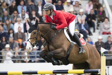 Steve Guerdat SUI riding Ulysse Des Forets.