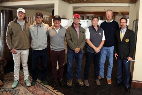 Team representatives and Executive Director Bob Puetz.