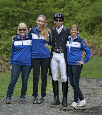 Pictured left to right are team Sahar members: Karen Ramsing-Bixler, Alex Poggi, Sahar Daniel Hirosh, Lisa McCaffrey