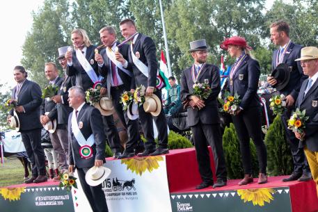 Team Podium world pair championships