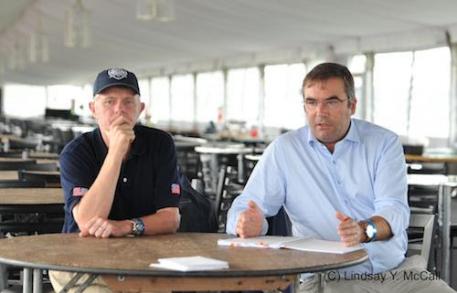 U.S. Chef d'Equipe Kai Handt, FEI International 5* Dressage Judge Carlos Lopes, USEF Para-Equestrian Dressage High Performance Symposium Develop the Coach Program 2016