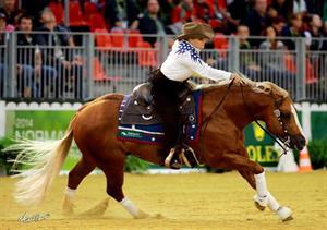 Mandy McCutcheon and Yellow Jersey (Andrea Bonaga Photo)