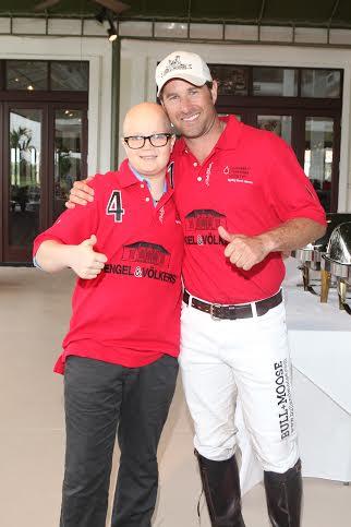 Brandon Phillips, Honorary Chairman at last year's Polo For A Purpose Event. 