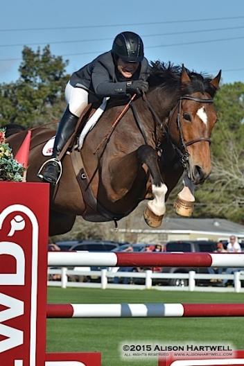 Brennan and Japan over the CWD jump.