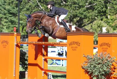  Brianne Goutal and Nice De Prissey finished second in the 00,000 Hermes American Gold Cup Grand Prix Qualifier.