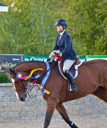 Caitlin Boyle won the IHJA Junior Medal Finals and the M&S Junior Medal Finals.