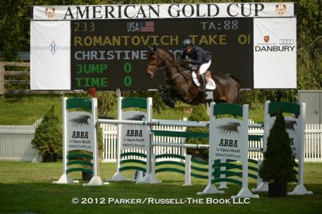 Christine McCrea and Romantovich Take One. Photo by The Book, LLC.