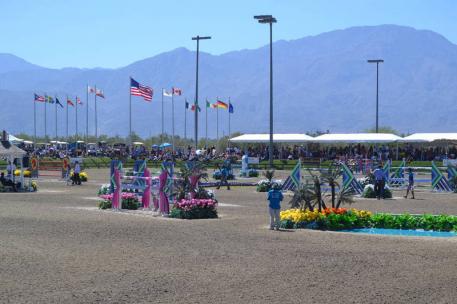 The grand prix ring at Desert Horse Park will be home to National Sunshine I and II feature classes. HITS Staff Photo