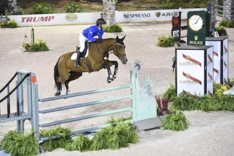 Kent Farrington and Waomi. Photo Credit Kit Houghton/Rolex