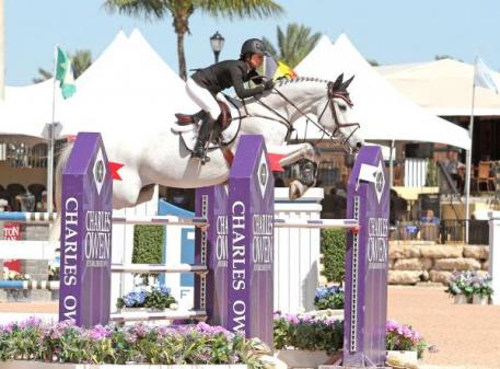 Georgina Bloomberg, shown here on Juvina, will be competing at this year's Silver Oak Tournament. Photo by Kenneth Kraus