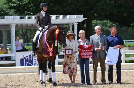 Angela Jackson and Hemmingway were Reserve in the Six-Year-Old Final.