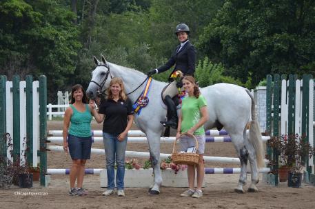 Hillary Marx won the Open Adult Medal and her horse Cohiba won the Best Equitation Horse Award. 