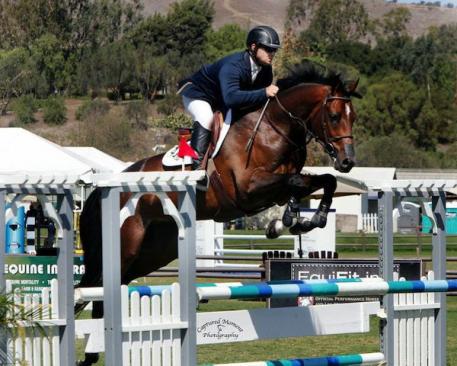 Jason McArdle and Fairbanks Valley Farm's Elrito. Photo courtesy of CapturedMomentPhoto.com