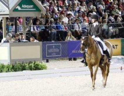 Kasey Perry and Trøstruplund's Scarlet at the Adequan Global Dressage Festival