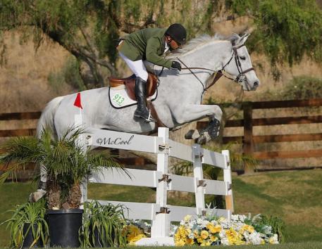 Kyle King and SIG White Chocolate, owned by SIG International, Inc. Photo by McCool Photography