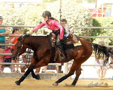 Marie Baralon of France and her 7-year-old mare Chicken Sandwich (Photo: Andrea Bonaga)