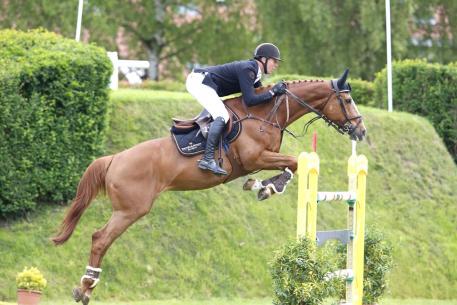Meredith says all riders want Hamburg victory as David Will takes split second win today. Photo: Stefano Grasso/LGCT