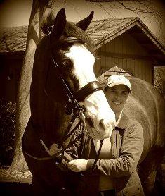 Lauren Chumley with her KWPN gelding, Millennium. (Photo: Nikki Serge)