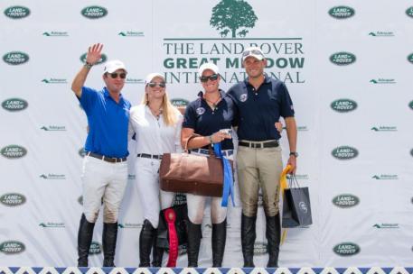 Pan American Team (l-r) Philip Dutton, Marilyn Little,  Lauren Kieffer, and Boyd Martin (Photo: 22 Gates)