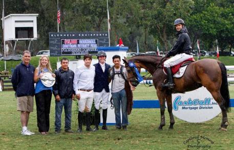 Pasquel and Naranjo celebrate the win in the 2015 CashCall Mortgage Futurity Final (Photos: CapturedMomentPhoto.com)