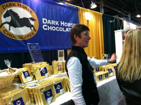 Phyllis LeBlanc of Dark Horse Chocolates