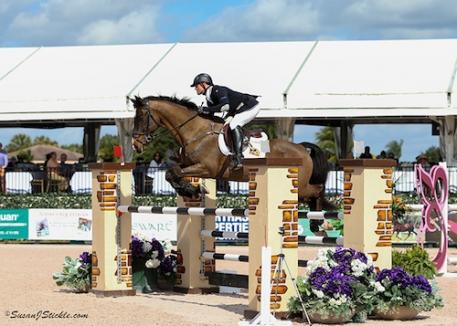 Pollard and Cyrano on the stadium jumping course. Photo copyright SusanJStickle.com