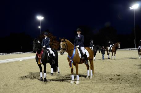 Liz Ritz and Natasha B claim the second place ribbon while Kate Poulin and Relentless Love capture the blue.