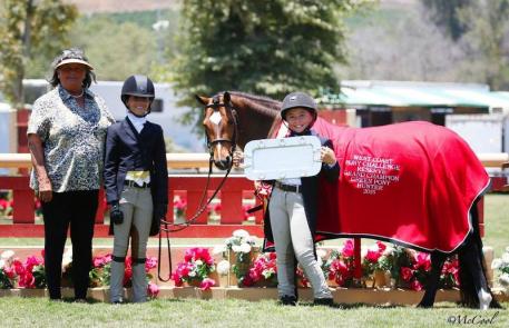 Overall Reserve Grand Champion Pony Small Addition and Juliette Joseph (Photo: McCool)