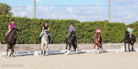 Members of Team ShowChic during practice. Photo by Mary Adelaide Brakenridge.