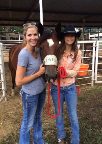 Twist is now being ridden and competed by 13-year-old Taylor.