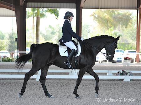 Roxanne Trunnell and NTEC Royal Dancer, 2015. (Photo: (C) Lindsay Y. McCall)
