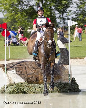 Waylon Roberts riding Bill Owen produced a clear cross-country performance for the Canadian Eventing Team. (Photo: © Cealy Tetley)
